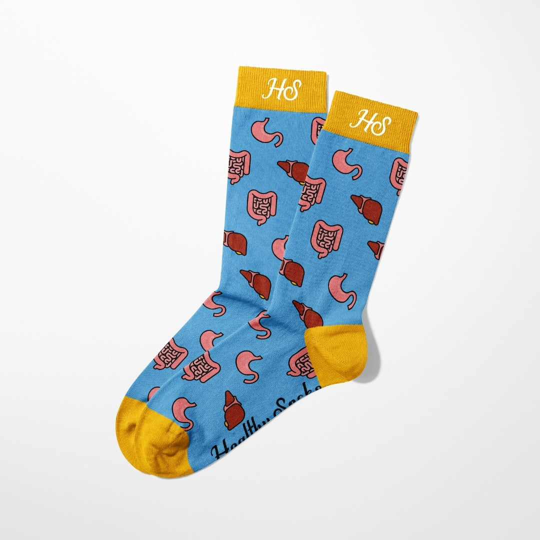 Gastrointestinal Socks – Blue Edition