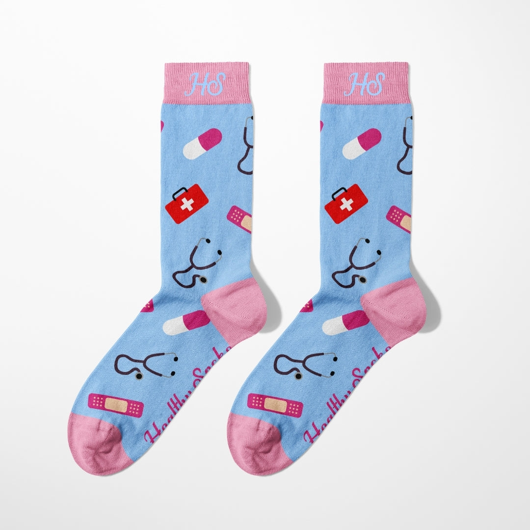Nurse Socks – Pink Edition