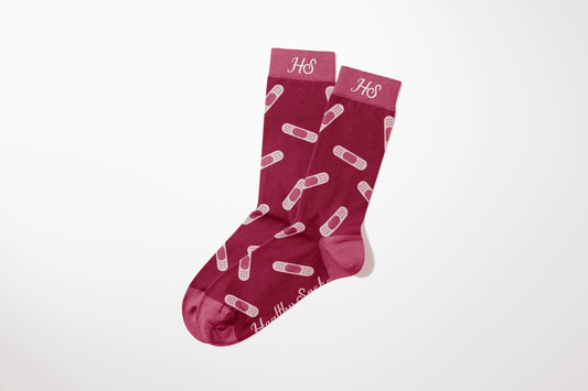 Gipssocke - Pink | Bequeme medizinische Socken für medizinisches Fachpersonal