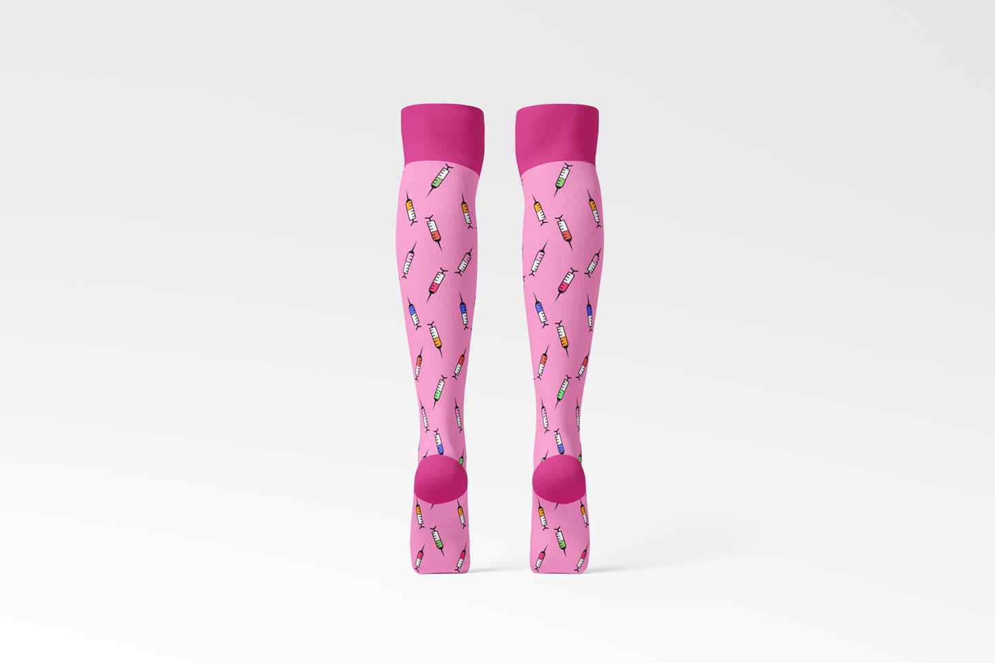 Compressie Spuitjes Sok - Roze