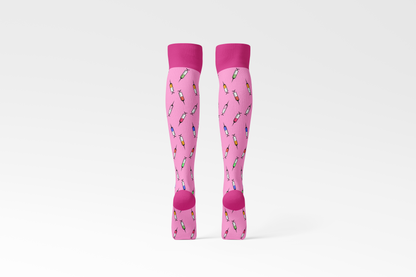 Compressie Spuitjes Sok - Roze