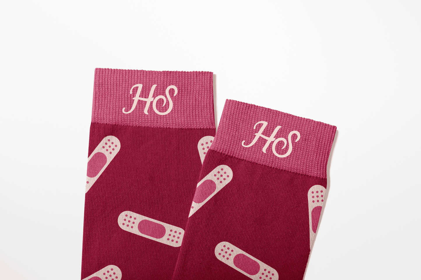 Pleister Sok - Roze