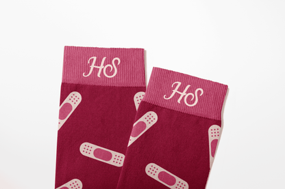Pleister Sok - Roze