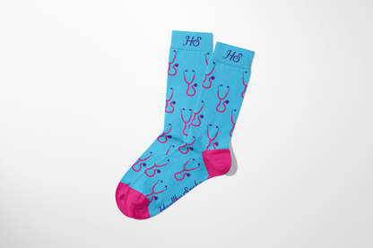 Stethoscoop Sok - Blauw