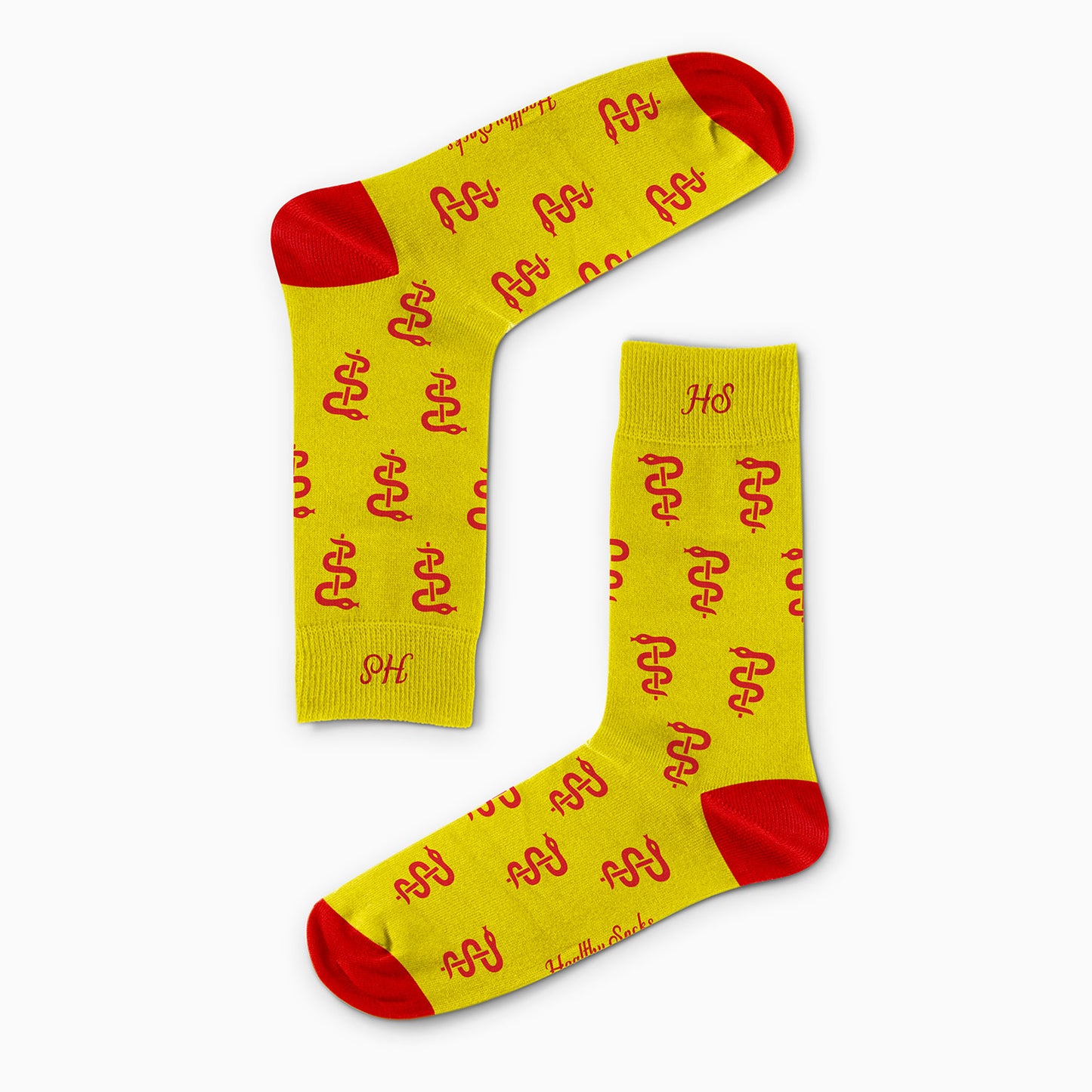 Esculaap Socke – Gelb